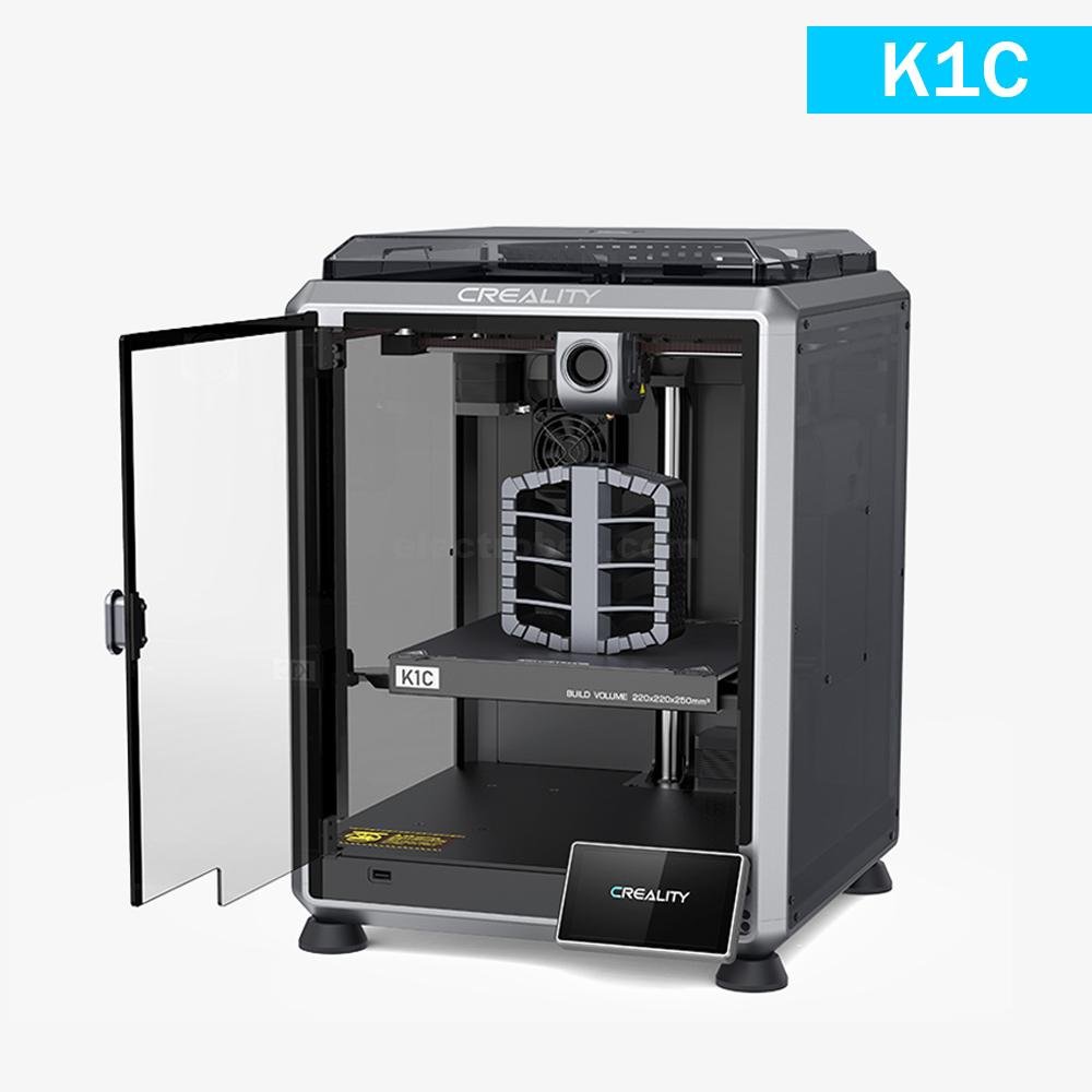 Creality K1C 3D Printer All-Metal Extruder AI Camera 600mms Print Speed 20,000mms Acceleration Hands-Free Automatic Leveling, 220x220x250mm at best price online in islamabad rawalpindi lahore peshawar faisalabad karachi hyderabad quetta wah taxila Pakistan