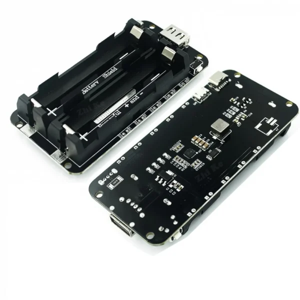 2x 18650 Battery Holder Double Li-ion V8 Battery Shield Micro USB 5V/3A 3V/1A Power Bank Battery Charging Module for Raspberry Pi and Arduino ESP32 at best price online in islamabad rawalpindi lahore peshawar faisalabad karachi hyderabad quetta wah taxila Pakistan