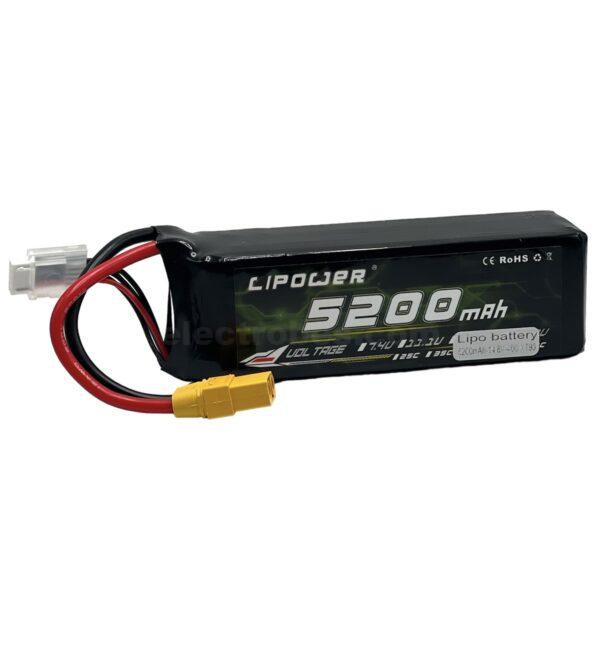 4s 14.8V 4 cell 25C 30C 40C 5200mah lipo battery pack with XT-90 connector for quadcopter drone at best price online in islamabad rawalpindi lahore peshawar faisalabad karachi hyderabad quetta wah taxila Pakistan