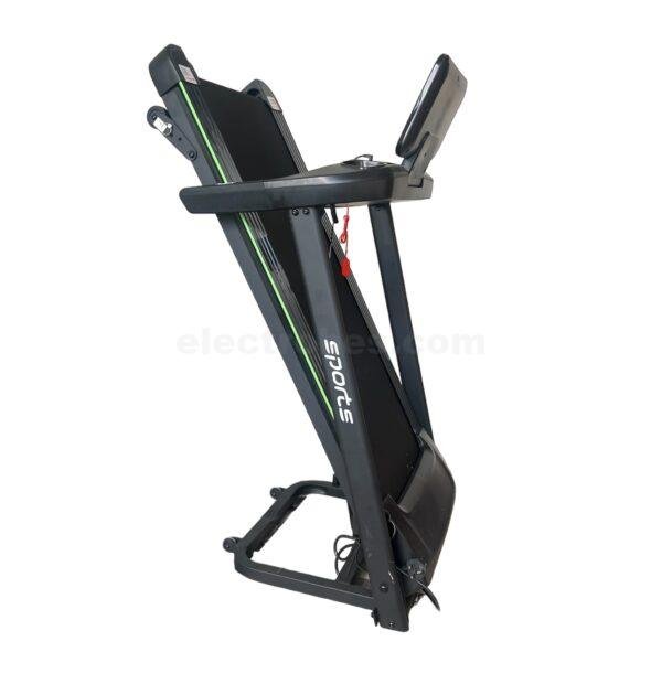 Foldable Portable Walking Treadmill Machine, S9 series new Treadmill for Home Use with Hydraulic Automatic Folding/ Unfolding system and big display screen with safety and health monitor at best price online in islamabad rawalpindi lahore peshawar faisalabad karachi hyderabad quetta wah taxila Pakistan