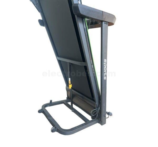 Foldable Portable Walking Treadmill Machine, S9 series new Treadmill for Home Use with Hydraulic Automatic Folding/ Unfolding system and big display screen with safety and health monitor at best price online in islamabad rawalpindi lahore peshawar faisalabad karachi hyderabad quetta wah taxila Pakistan