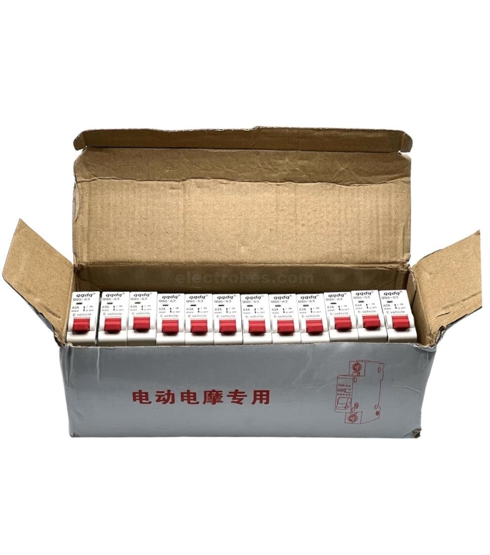 DC QQ6-63 60V 63A Electric Circuit Breaker for Electric Scooter Battery Safety Switch at best price online in islamabad rawalpindi lahore peshawar faisalabad karachi hyderabad quetta wah taxila Pakistan
