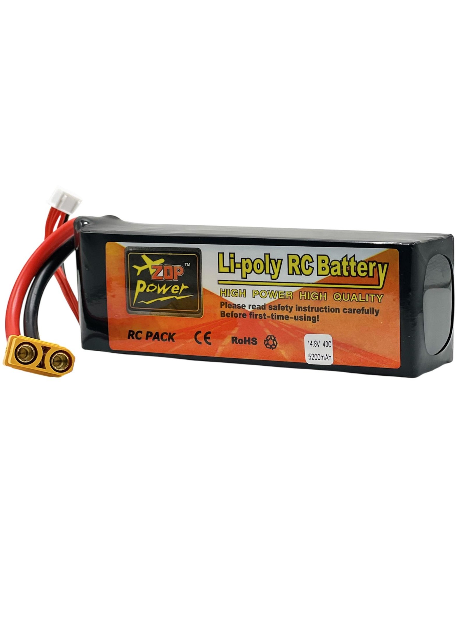 5200mAh 14.8V 4S 40C Lipo Lithium Polymer Rechargeable Battery Pack for RC Drone at best price online in islamabad rawalpindi lahore peshawar faisalabad karachi hyderabad quetta wah taxila Pakistan
