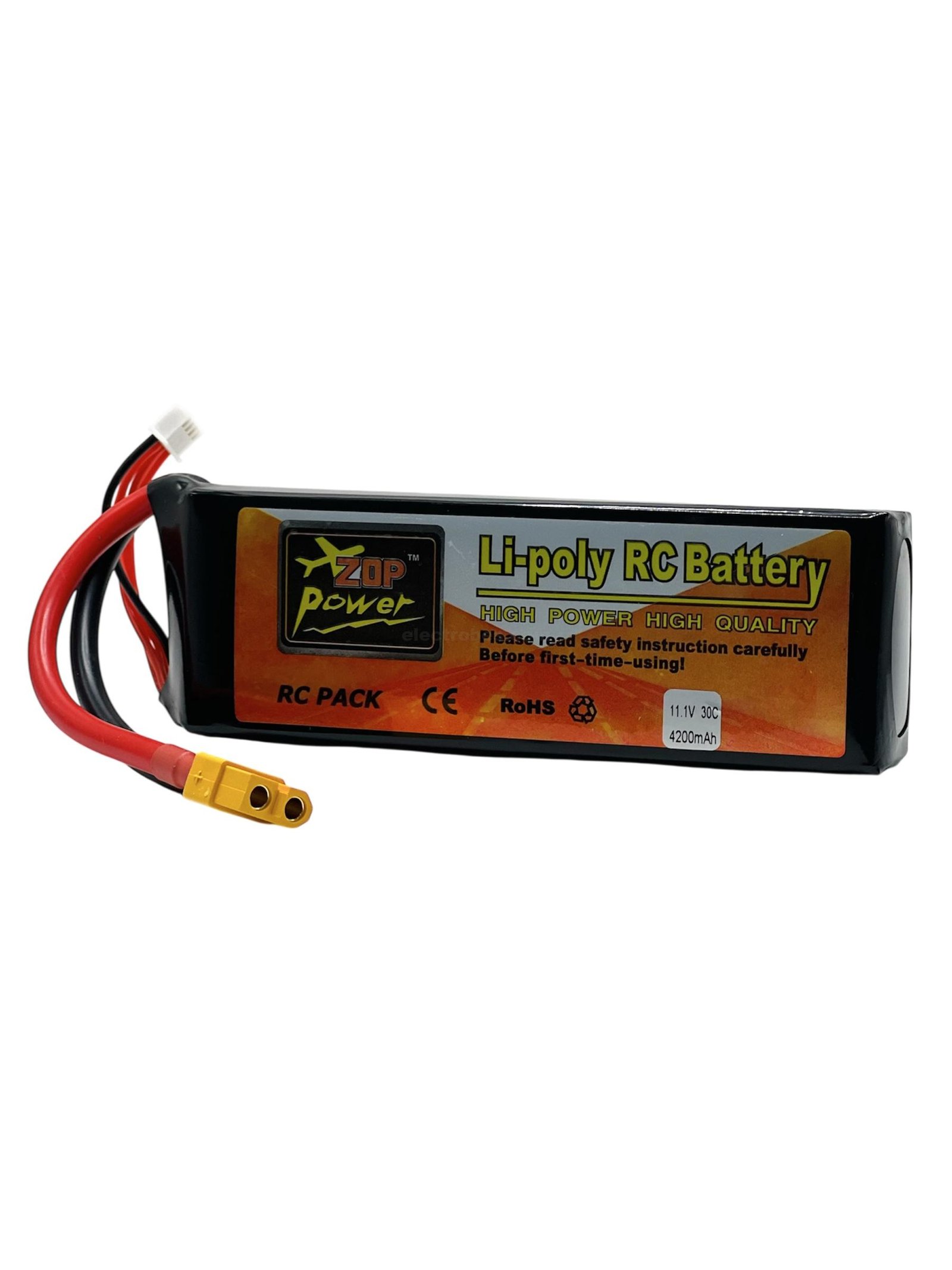 4200mAh 11.1V 3S 30C Lipo Lithium Polymer Rechargeable Battery Pack for RC Drone with XT60 connector at best price online in islamabad rawalpindi lahore peshawar faisalabad karachi hyderabad quetta wah taxila Pakistan