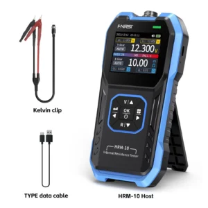 Buy FNIRSI HRM-10 Battery Voltage Internal Resistance Tester 18650 High-precision AC Acid Lithium Lead Car Battery Capacitor Tester online at best price and delivery in islamabad rawalpindi lahore peshawar faisalabad karachi hyderabad quetta wah taxila multan sialkot mardan Pakistan