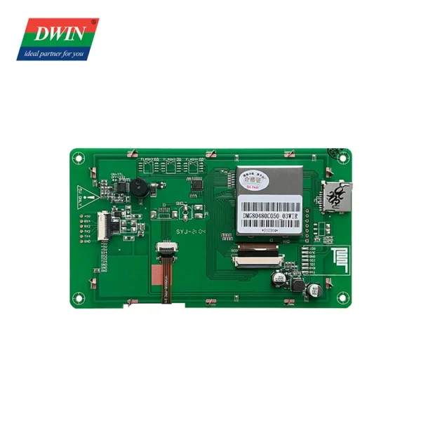 5 Inch HMI LCD Module DMG80480C050_03W (Commercial Grade) UART Serial interface Capacitive touch screen display at best price online in islamabad rawalpindi lahore peshawar faisalabad karachi hyderabad quetta wah taxila Pakistan