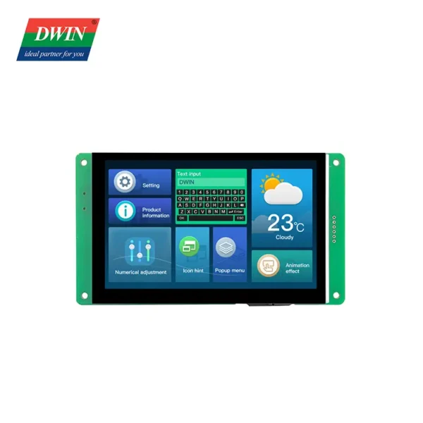 5 Inch HMI LCD Module DMG80480C050_03W (Commercial Grade) UART Serial interface Capacitive touch screen display for arduino raspberry pi stm32 boards at best price online in islamabad rawalpindi lahore peshawar faisalabad karachi hyderabad quetta wah taxila Pakistan