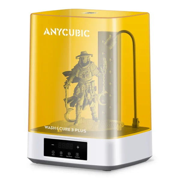 ANYCUBIC Wash and Cure 3 Plus with Gooseneck Illumination Dual Layer and IPA Saving for Photon M5/M5s/X2/X 6Ks/Halot-Mage/Mage pro/March 4/Saturn Series LCD/SLA/DLP 3D Printer 228x128x260mm at best price online in islamabad rawalpindi lahore peshawar faisalabad karachi hyderabad quetta wah taxila Pakistan