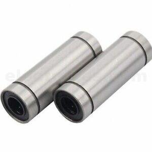 LM10LUU 10mm Linear Ball Bearing Bush Bushing 10x19x55mm linear bearing LM10L 10mm internal diameter long size for 10mm smooth linear rod at best price online in islamabad rawalpindi lahore peshawar faisalabad karachi hyderabad quetta wah taxila Pakistan