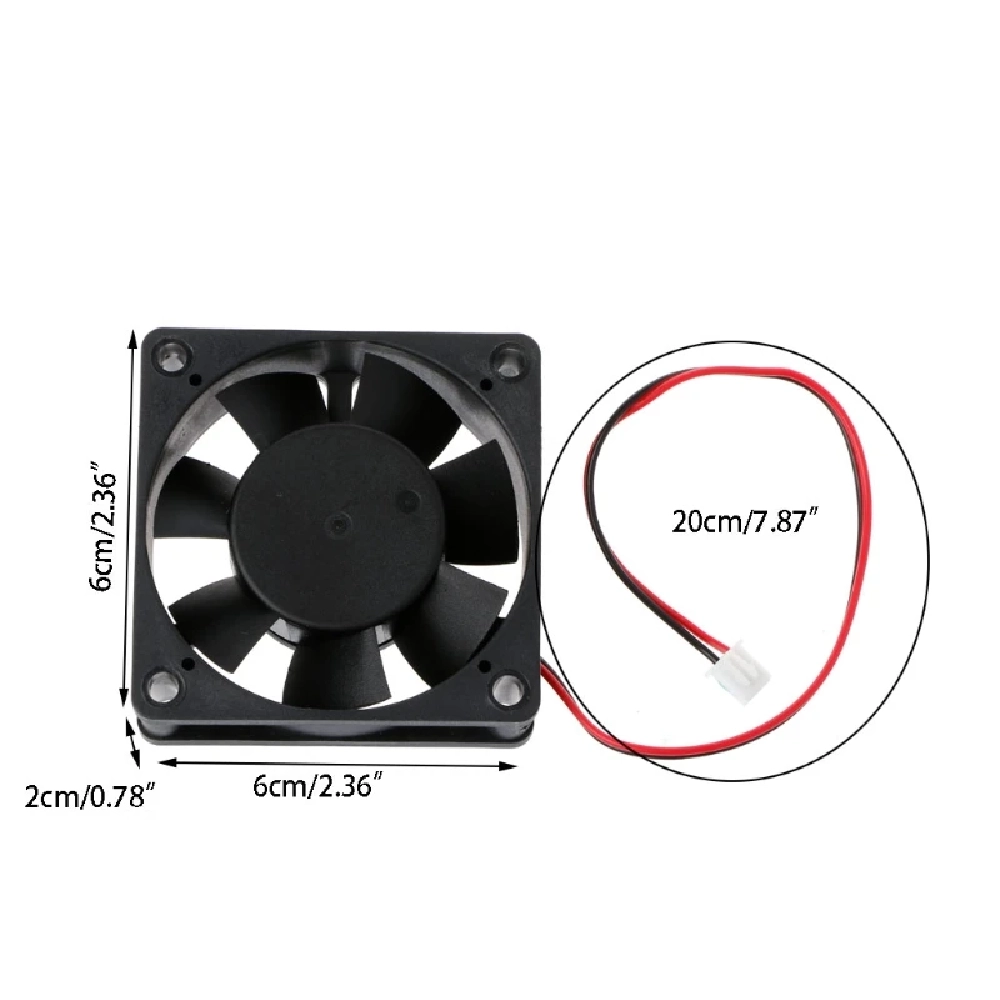 Buy DC 24V 6020 Cooling Fan 50x50x15mm for 3D Printer online at best price and delivery in islamabad rawalpindi lahore peshawar faisalabad karachi hyderabad quetta wah taxila multan sialkot mardan Pakistan