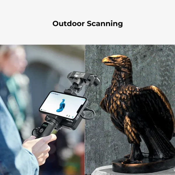 Creality CR-Scan Ferret Pro 3D Scanner for 3D Printing Modeling Fast Scan with 0.1mm Accuracy ASIC Chipset Dual Mode Outdoor Full Color Scanning Portable Handheld 3d scanning device at best price online in islamabad rawalpindi lahore peshawar faisalabad karachi hyderabad quetta wah taxila Pakistan