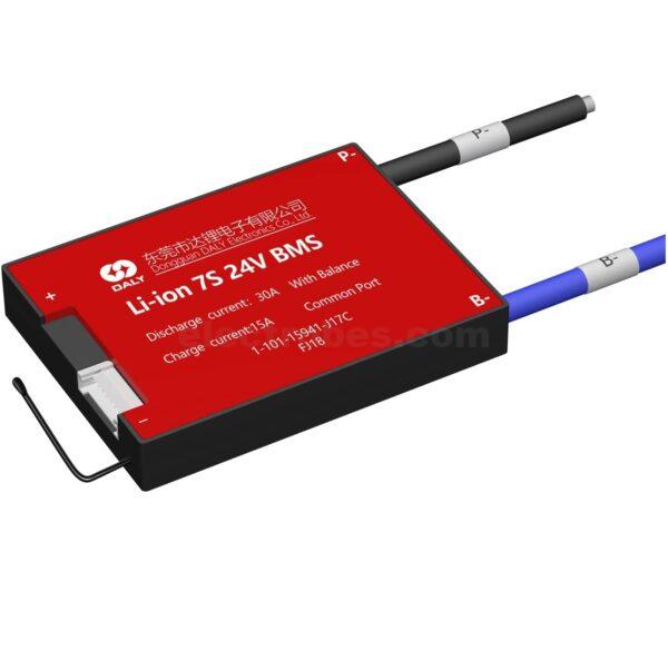 DALY 24V BMS li-ion 7S 30A with Balance Wire and Temperature Sensor for Rated 3.7V Lithium Battery Power Bank Short Circuit Protection at best price online in islamabad rawalpindi lahore peshawar faisalabad karachi hyderabad quetta wah taxila Pakistan