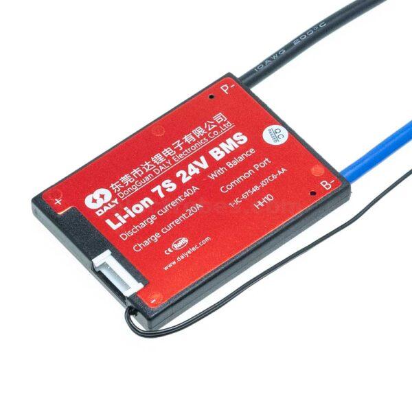 DALY 24V BMS li-ion 7S 40A with Balance Wire and Temperature Sensor for Rated 3.7V Lithium Battery Power Bank Short Circuit Protection at best price online in islamabad rawalpindi lahore peshawar faisalabad karachi hyderabad quetta wah taxila Pakistan