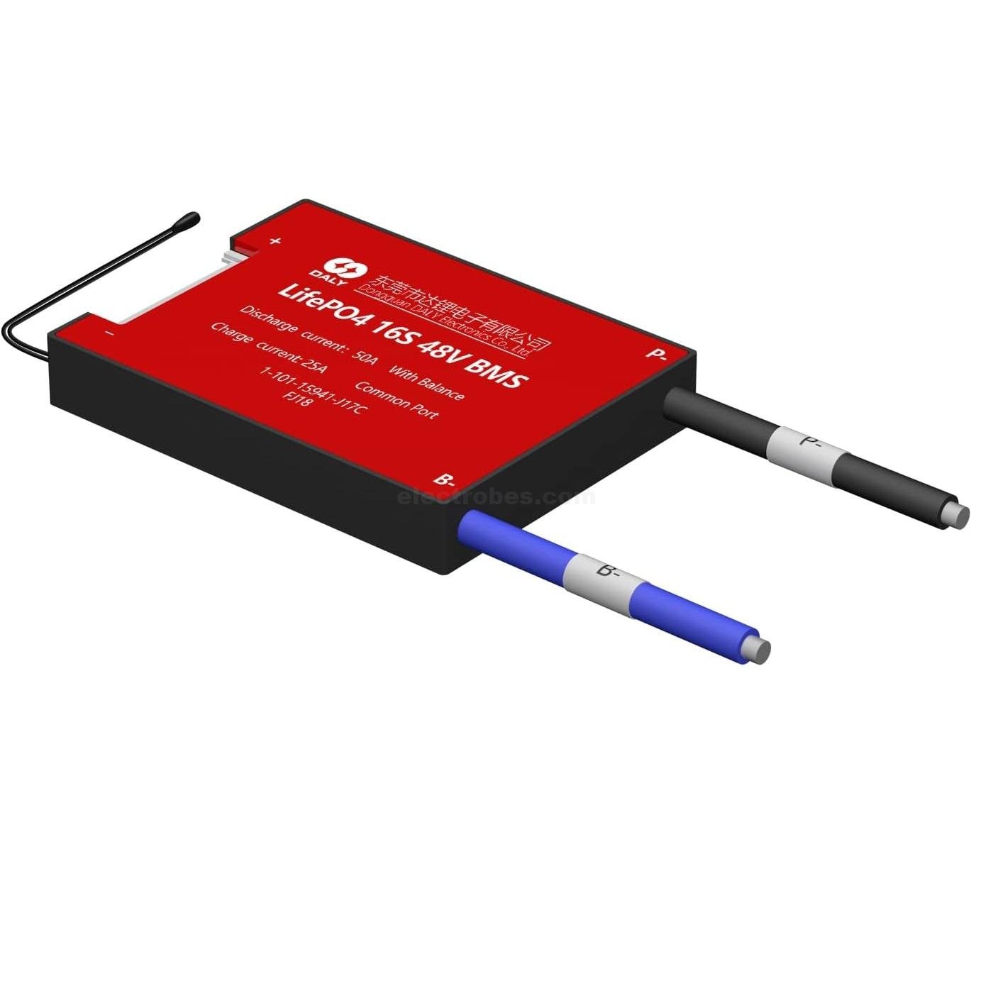 DALY BMS 16S 48V LifePO4 PCB Protection Board with Balance Wire and Temperature Sensor for LiFePO4 16 Cells 48V Lithium Battery Pack at best price online in islamabad rawalpindi lahore peshawar faisalabad karachi hyderabad quetta wah taxila Pakistan