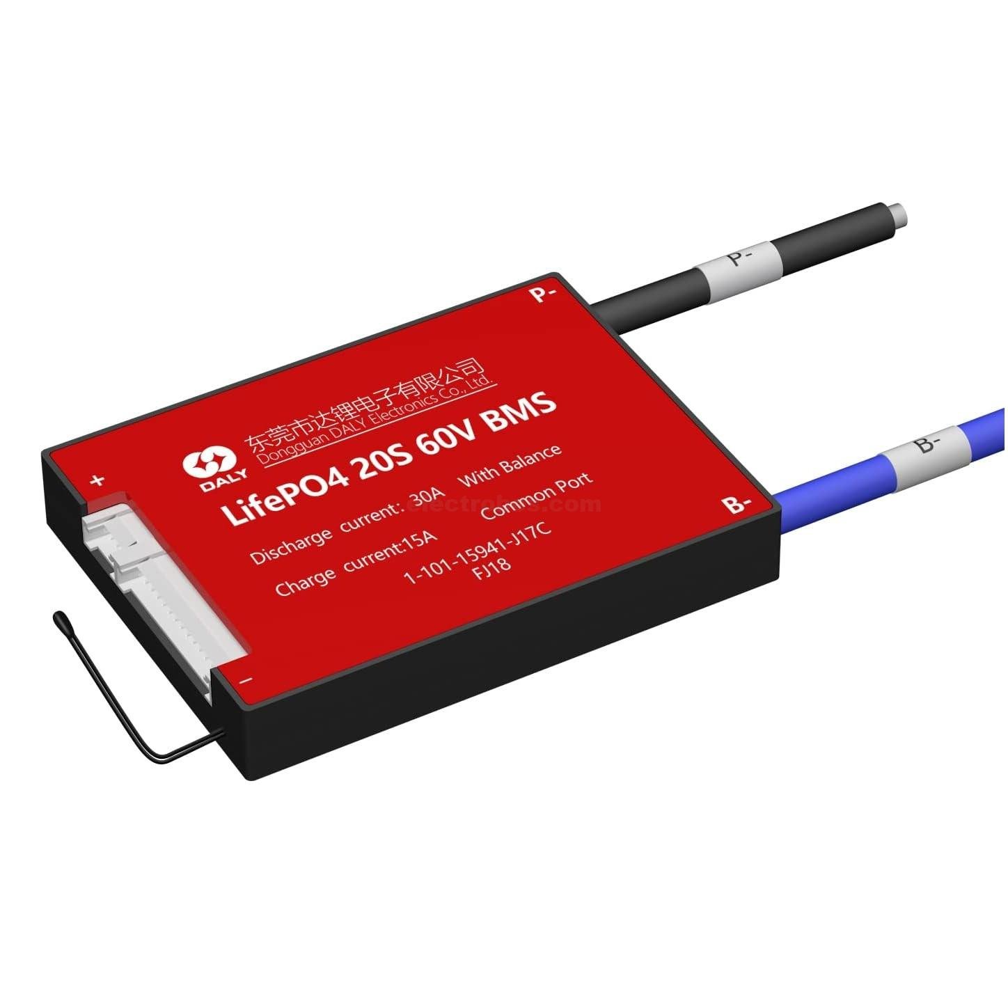 DALY BMS 20S 60V 30A LifePO4 PCB Protection Board with Balance Wire and Temperature Sensor for LiFePO4 16 Cells 48V Lithium Battery Pack at best price online in islamabad rawalpindi lahore peshawar faisalabad karachi hyderabad quetta wah taxila Pakistan