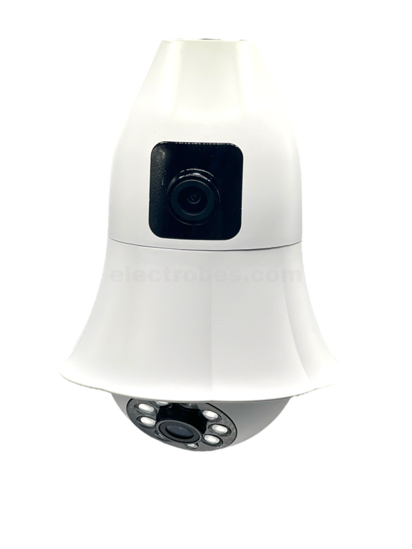 Bulb WIFI Dual 2 Lens 2mp Camera WIFI smart camera v380 Pro at best price online in islamabad rawalpindi lahore peshawar faisalabad karachi hyderabad quetta wah taxila Pakistan