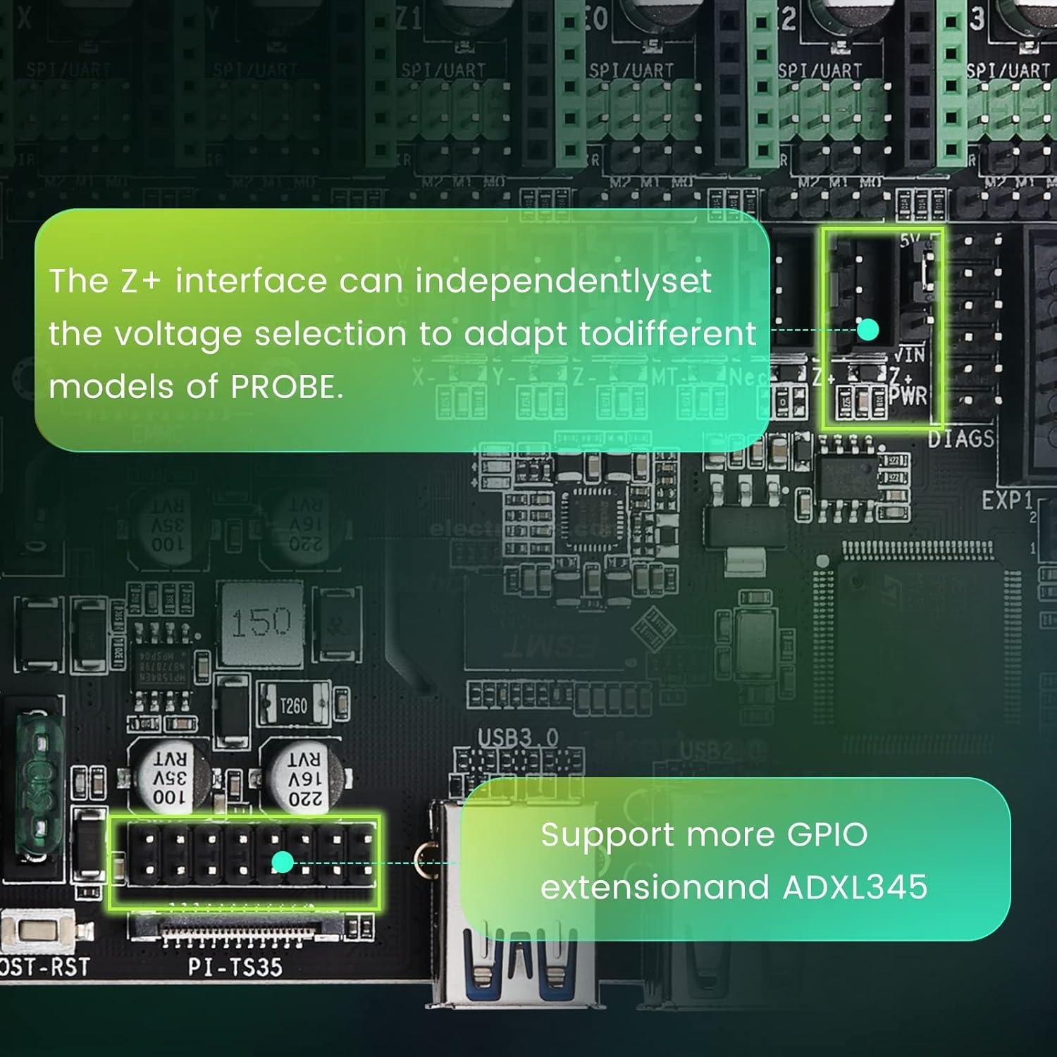 Makerbase MKS SKIPR 3D Printer Board Quad-core 64bits SOC Runs Klipper & 3.5 5.0 inch Screen for Voron VS Raspberry Pi Board at best price online in islamabad rawalpindi lahore peshawar faisalabad karachi hyderabad quetta wah taxila Pakistan