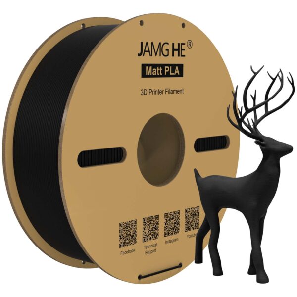 JAMG HE Matt PLA+ 1.75mm 3D Printer Filament 1kgRoll at best price online in islamabad rawalpindi lahore peshawar faisalabad karachi hyderabad quetta wah taxila Pakistan