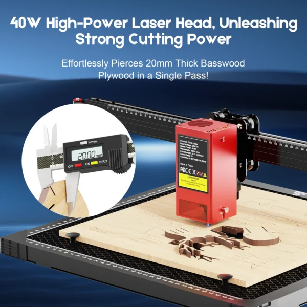 Twotrees TS2-40W Diode LASER Engraving Machine CNC XY Axis Professional Laser Marking Machine at best price online in islamabad rawalpindi lahore peshawar faisalabad karachi hyderabad quetta wah taxila Pakistan