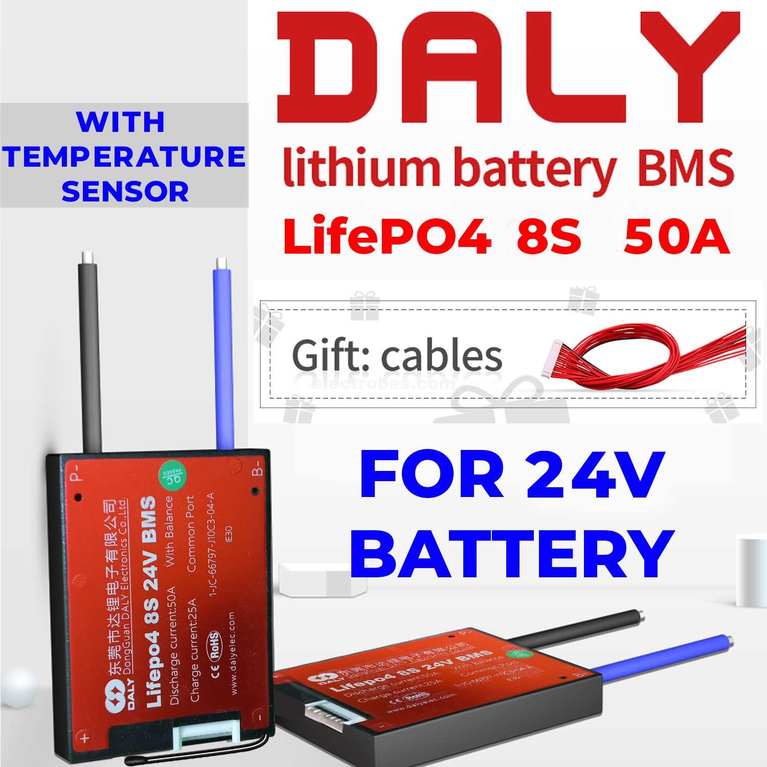 8s 24v 50a Lifepo4 3.2v Battery Balanced Bms In Pakistan