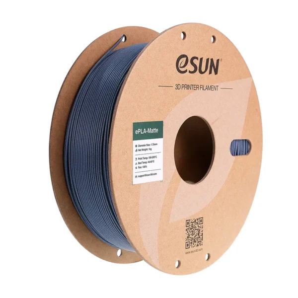 eSUN ePLA-Matte 3D Printer Filament black dark grey white colour 1.75mm for FDM 3d printer at best price online in islamabad rawalpindi lahore karachi multan sukkur skardu peshawar taxila wah gujranwala faisalabad hyderabad quetta pakistan