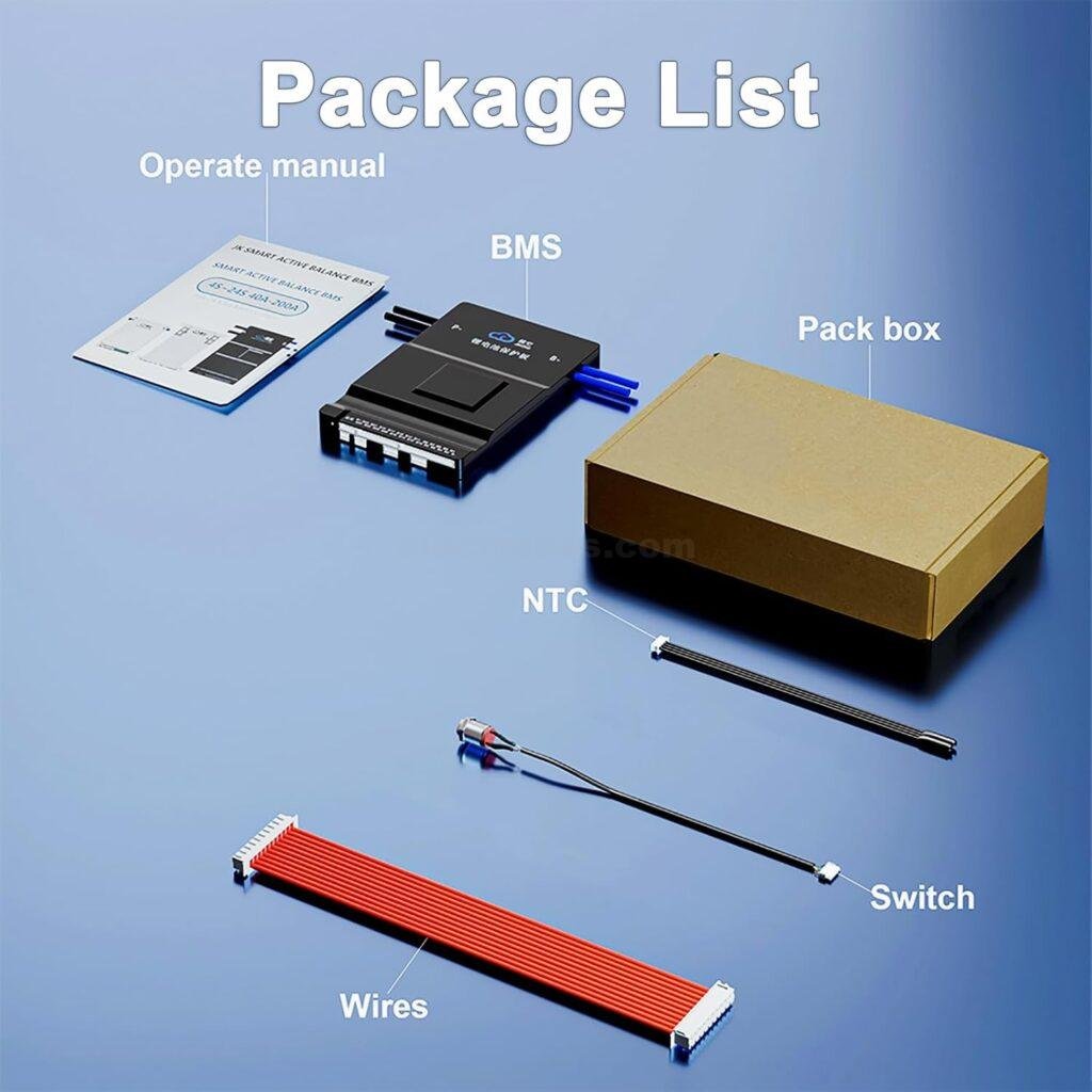 JKBMS Smart BMS 8S-24S 100A Battery Balanced BMS in Pakistan