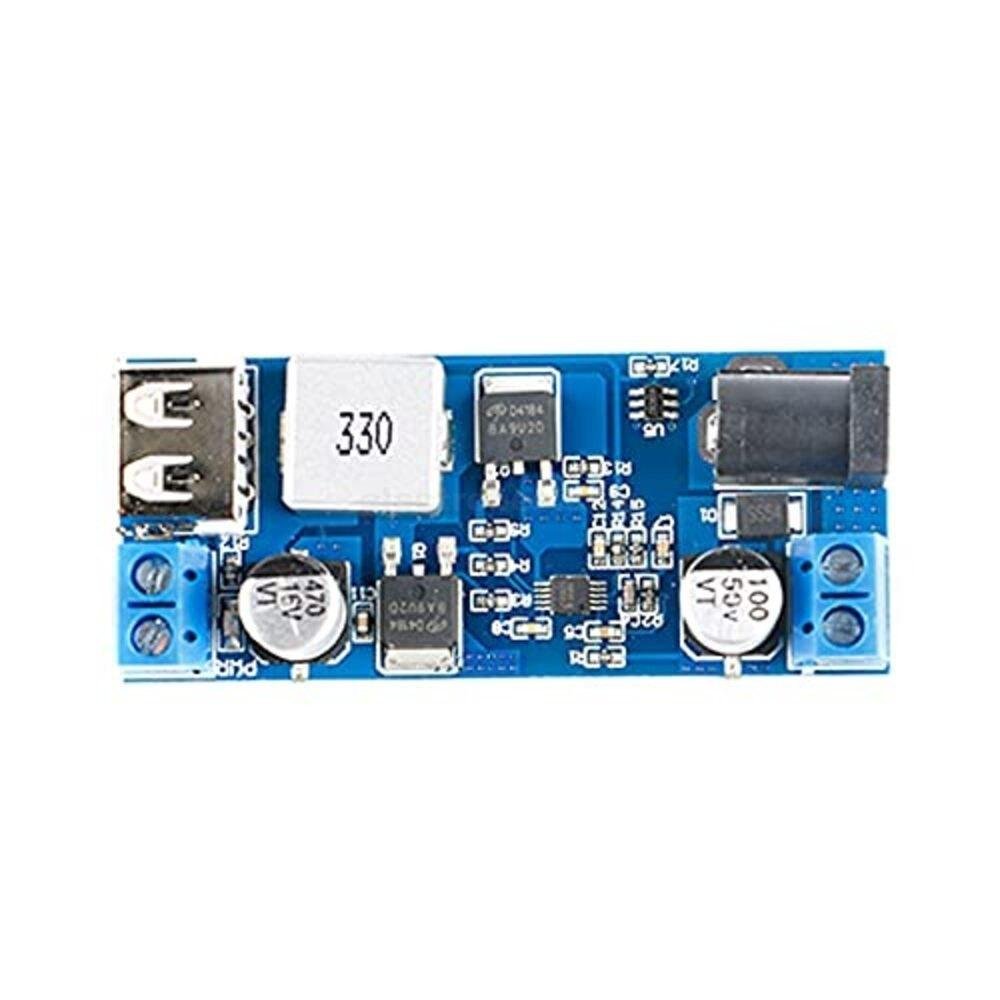 DC-DC 24V/12V To 5V 5A Step Down Power Supply Buck Converter Adjustable USB Step-down Charging Module For Arduino, ESP32, Raspberry pi at best price online in islamabad rawalpindi lahore peshawar faisalabad karachi hyderabad quetta wah taxila Pakistan