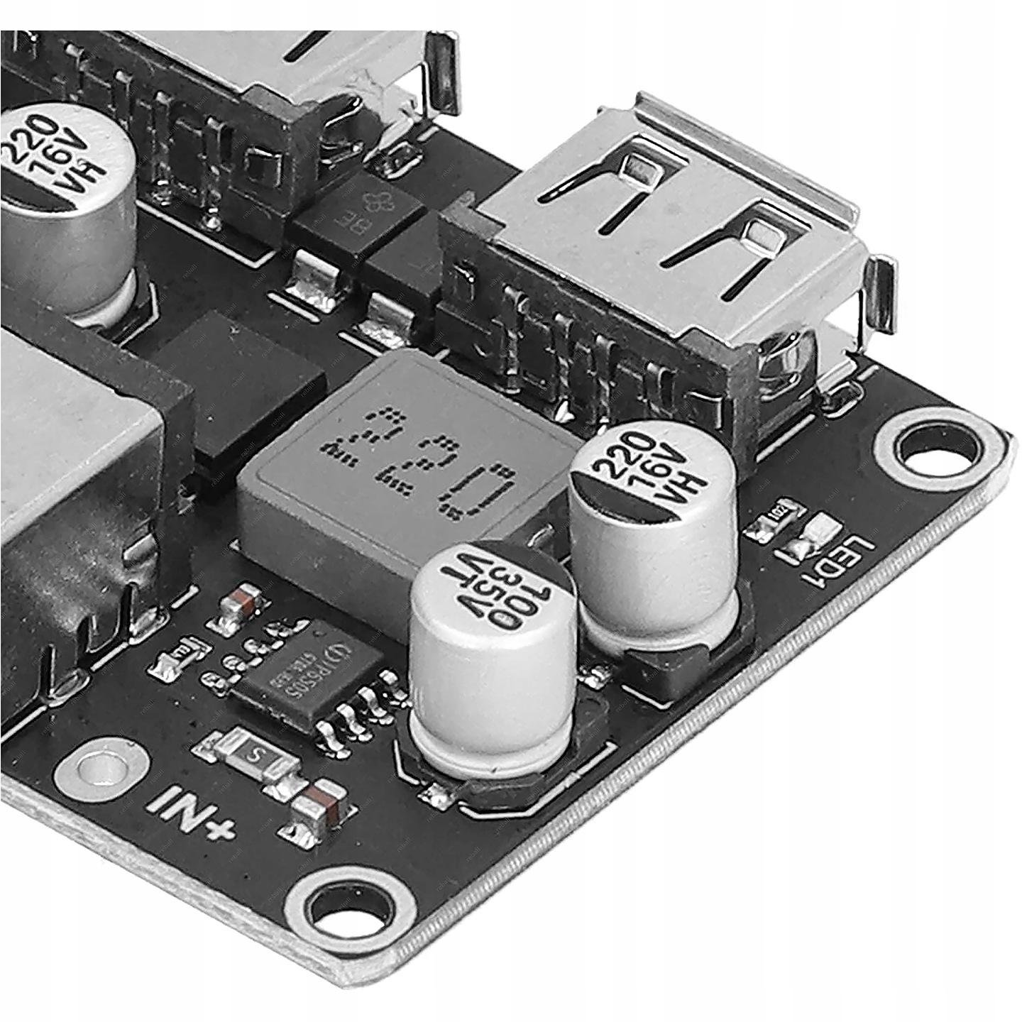 XFW-KC42-2 2-way USB DC-DC Step Down Fast Charging Module at best price online in islamabad rawalpindi lahore peshawar faisalabad karachi hyderabad quetta wah taxila Pakistan
