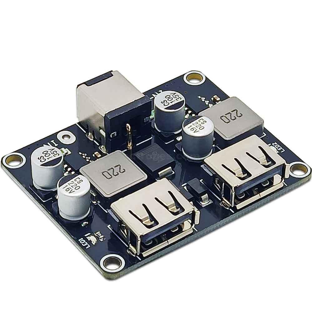 XFW-KC42-2 2-way USB DC-DC Step Down Fast Charging Module at best price online in islamabad rawalpindi lahore peshawar faisalabad karachi hyderabad quetta wah taxila Pakistan