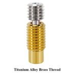 M6x26.5mm Titanium alloy Nozzle Throat for MK8 Extruder RepRap 1.75mm 3D Printer Hotend at best price online in islamabad rawalpindi lahore peshawar faisalabad karachi hyderabad quetta wah taxila Pakistan