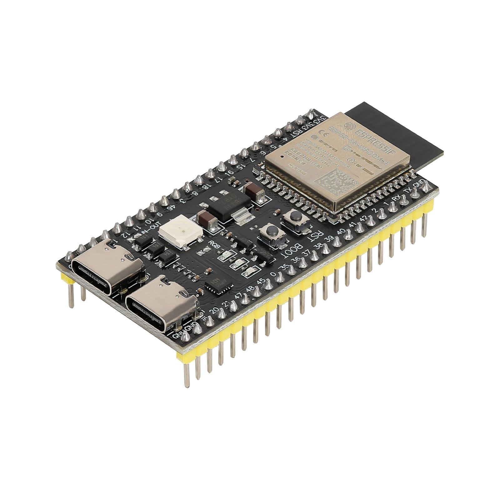 ESP32-S3-DevKitC-1-N8R2 Development Board ESP32 S3 WiFi + Bluetooth MCU Module, Dual Type-C ESP32-S3-WROOM-1 Cores Microcontroller Processor Integrates Complete Wi-Fi and BLE Functions at best price online in islamabad rawalpindi lahore peshawar faisalabad karachi hyderabad quetta wah taxila Pakistan