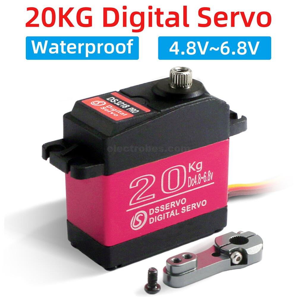 Metal geared servo 20kg ds3218mg 180 degree metal gear digital servo motor arduino high torque at best price online in islamabad rawalpindi lahore peshawar faisalabad karachi hyderabad quetta wah taxila Pakistan