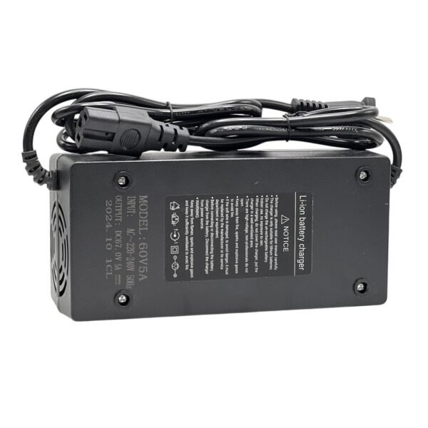 60V-67V DC 60V 5A Li-ion Lifepo4 battery for E-bike electric scooter battery charger adapter at best price online in islamabad rawalpindi lahore peshawar faisalabad karachi hyderabad quetta wah taxila Pakistan