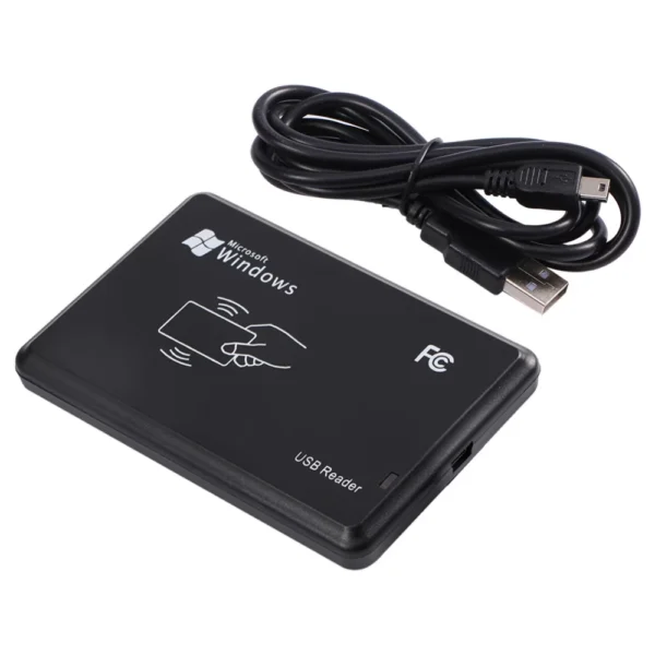 13.56MHz RFID Smart IC Card Reader (Read Only) for Access Control Port MIFARE Compatible RFID Card 106 Kbit/s DC 5V USB Cable at best price online in islamabad rawalpindi lahore peshawar faisalabad karachi hyderabad quetta wah taxila Pakistan