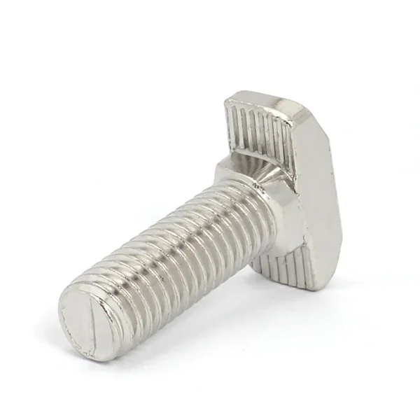 M5x12, 16, 20, 25mm T Slot Drop-in Bolt, 20pcs Hammer Head T-Bolt T Shape Stud Sliding Screw for European Standard 40 Series Aluminum Profile at best price online in islamabad rawalpindi lahore peshawar faisalabad karachi hyderabad quetta wah taxila Pakistan