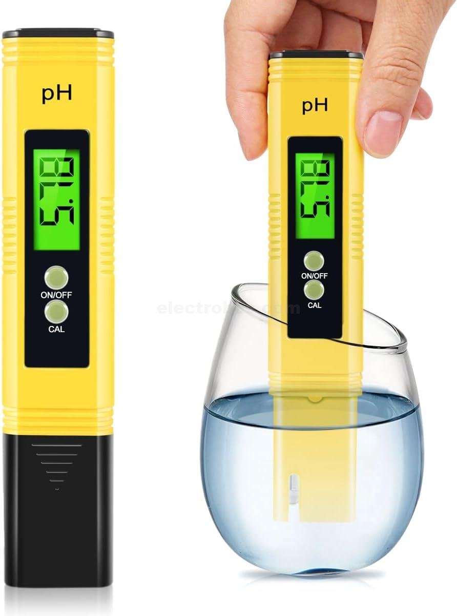 Digital PH Meter, Digital PH Tester 0.01 High Accuracy PH Meter for water, 0-14 PH value Measurement Range for Drinking Water, Pool and Aquarium water quality check at best price online in islamabad rawalpindi lahore peshawar faisalabad karachi hyderabad quetta wah taxila Pakistan