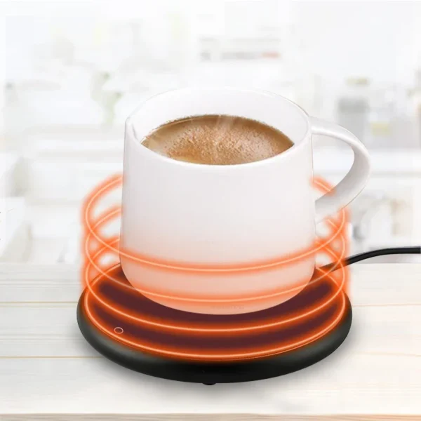 USB-Mug-Warmer-Electric-Heat-Plate-for-Coffee-Cups-Tea-and-Smart-Mugs-Heated-Mug-Warmer-for-Desk-with-USB-Heating-Coffee-Cup-Warmer-and-Drink-Warmer-Coaster at best price online in islamabad rawalpindi lahore peshawar faisalabad karachi hyderabad quetta wah taxila Pakistan