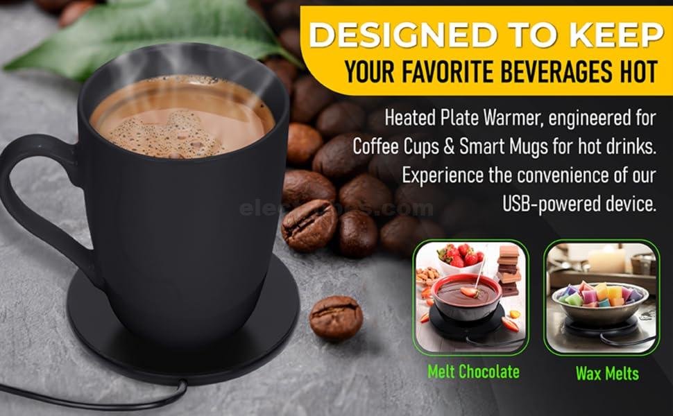 USB-Mug-Warmer-Electric-Heat-Plate-for-Coffee-Cups-Tea-and-Smart-Mugs-Heated-Mug-Warmer-for-Desk-with-USB-Heating-Coffee-Cup-Warmer-and-Drink-Warmer-Coaster at best price online in islamabad rawalpindi lahore peshawar faisalabad karachi hyderabad quetta wah taxila Pakistan