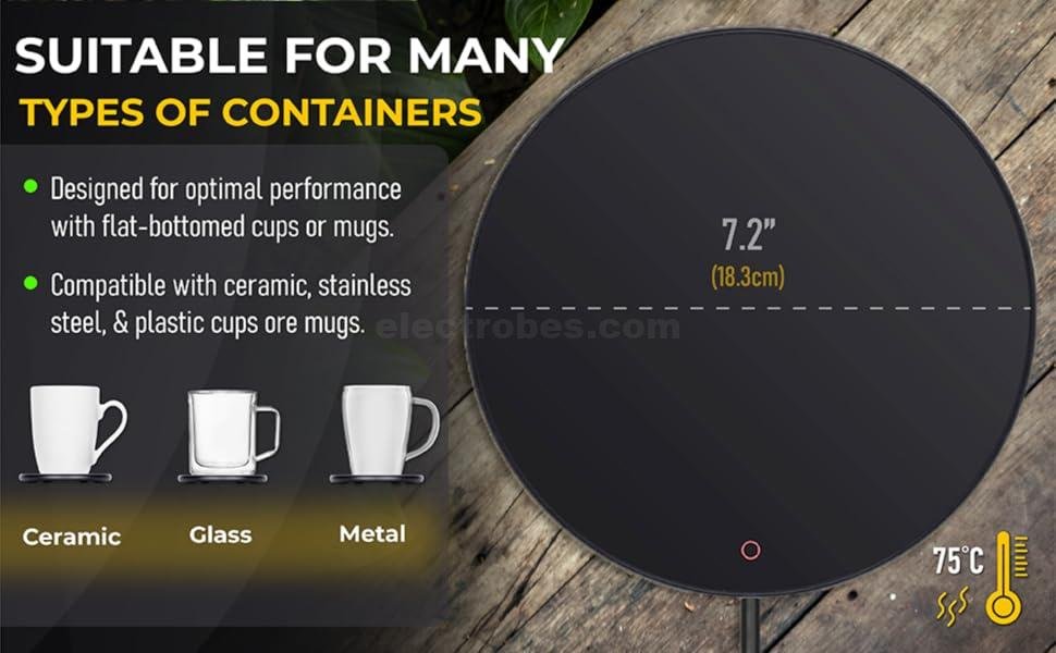 USB-Mug-Warmer-Electric-Heat-Plate-for-Coffee-Cups-Tea-and-Smart-Mugs-Heated-Mug-Warmer-for-Desk-with-USB-Heating-Coffee-Cup-Warmer-and-Drink-Warmer-Coaster at best price online in islamabad rawalpindi lahore peshawar faisalabad karachi hyderabad quetta wah taxila Pakistan