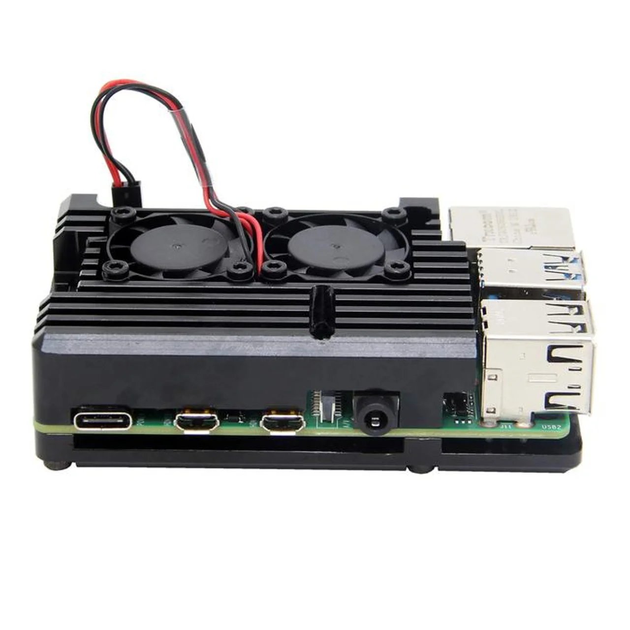 Buy Aluminum Alloy Armor Case for Raspberry Pi 4B Heatsink Cooler Case with Dual PWM Cooling Fan for Raspberry Pi 4 8GB/4GB/2GB online at best price and delivery in islamabad rawalpindi lahore peshawar faisalabad karachi hyderabad quetta wah taxila multan sialkot mardan Pakistan