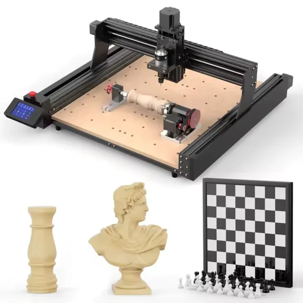 Buy Twotrees 4th Axis Rotary Module Kit for TTC450/ TTC 450 PRO CNC and Laser Engraving Machine Rotary Roller online at best price and delivery in islamabad rawalpindi lahore peshawar faisalabad karachi hyderabad quetta wah taxila multan sialkot mardan Pakistan