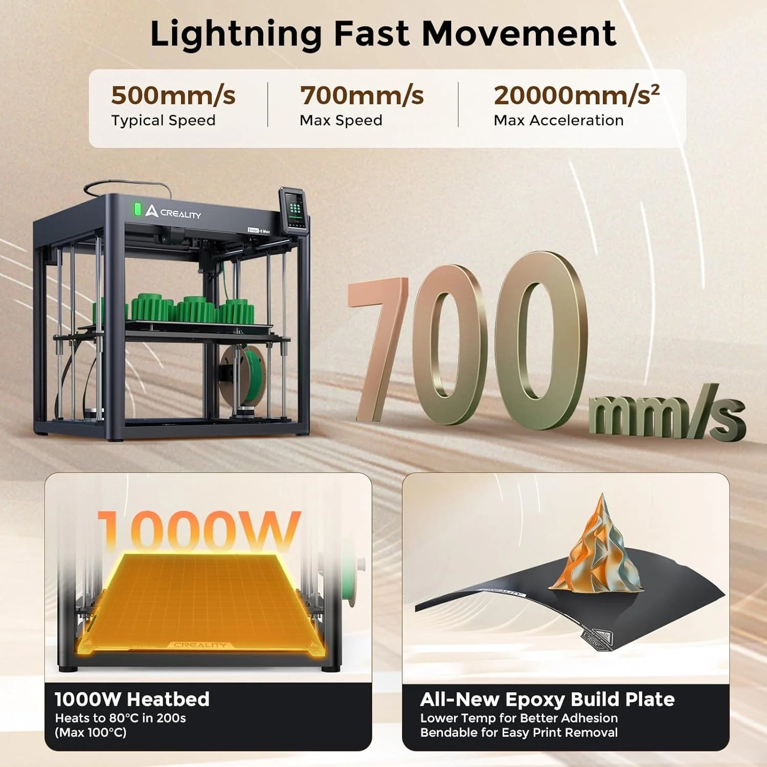 Buy Creality Ender-5 Max FDM 3D Printer, 400x400x400mm Large Build Volume online at best price and delivery in islamabad rawalpindi lahore peshawar faisalabad karachi hyderabad quetta wah taxila multan sialkot mardan Pakistan