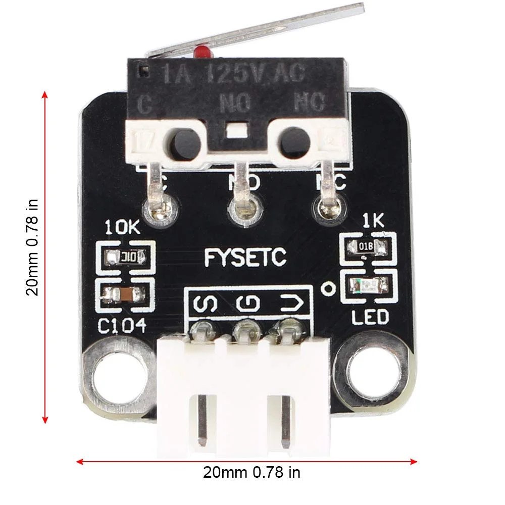 Buy Creality 3D Printer Endstop Limit Switch Module Endstop online at best price and delivery in islamabad rawalpindi lahore peshawar faisalabad karachi hyderabad quetta wah taxila multan sialkot mardan Pakistan 