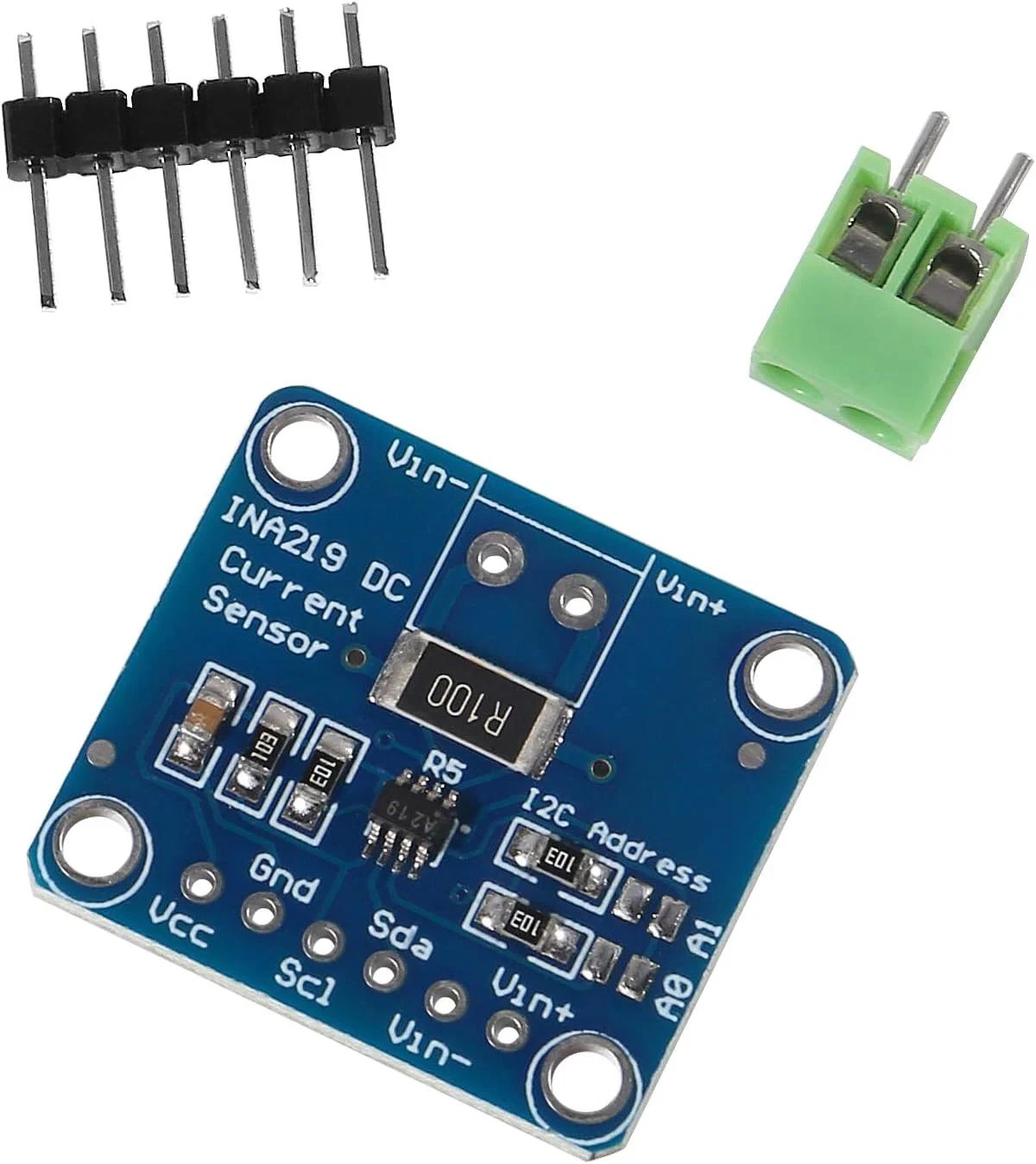 INA219 I2C Bi-Directional DC Current Power Supply Sensor Breakout Board Module I2C IIC Interface online at best price and delivery in islamabad rawalpindi lahore peshawar faisalabad karachi hyderabad quetta wah taxila multan sialkot mardan Pakistan 