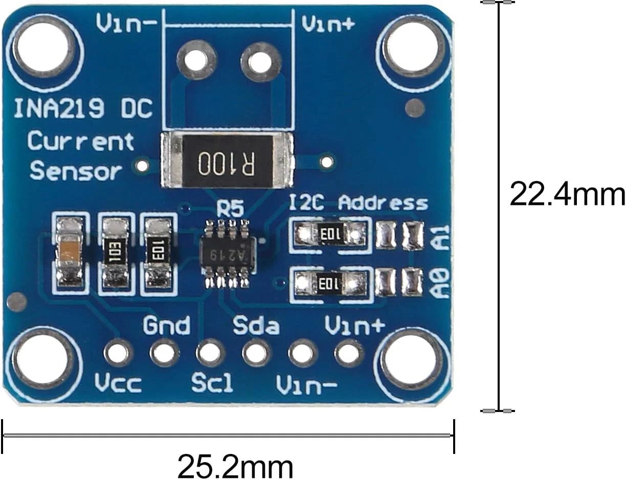 INA219 I2C Bi-Directional DC Current Power Supply Sensor Breakout Board Module I2C IIC Interface online at best price and delivery in islamabad rawalpindi lahore peshawar faisalabad karachi hyderabad quetta wah taxila multan sialkot mardan Pakistan