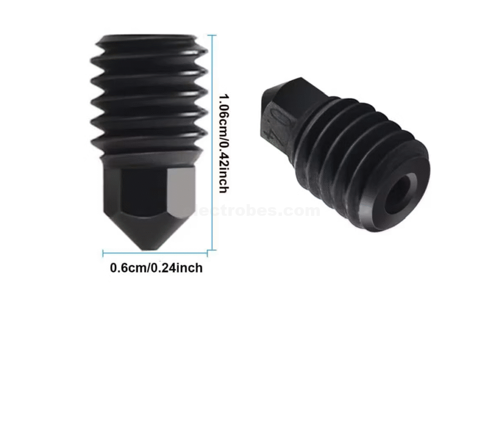 Buy 0.4mm Bambulab Hardened Steel Nozzle for X1C, P1S Filament for 3D Printer online at best price and delivery in islamabad rawalpindi lahore peshawar faisalabad karachi hyderabad quetta wah taxila multan sialkot mardan Pakistan 