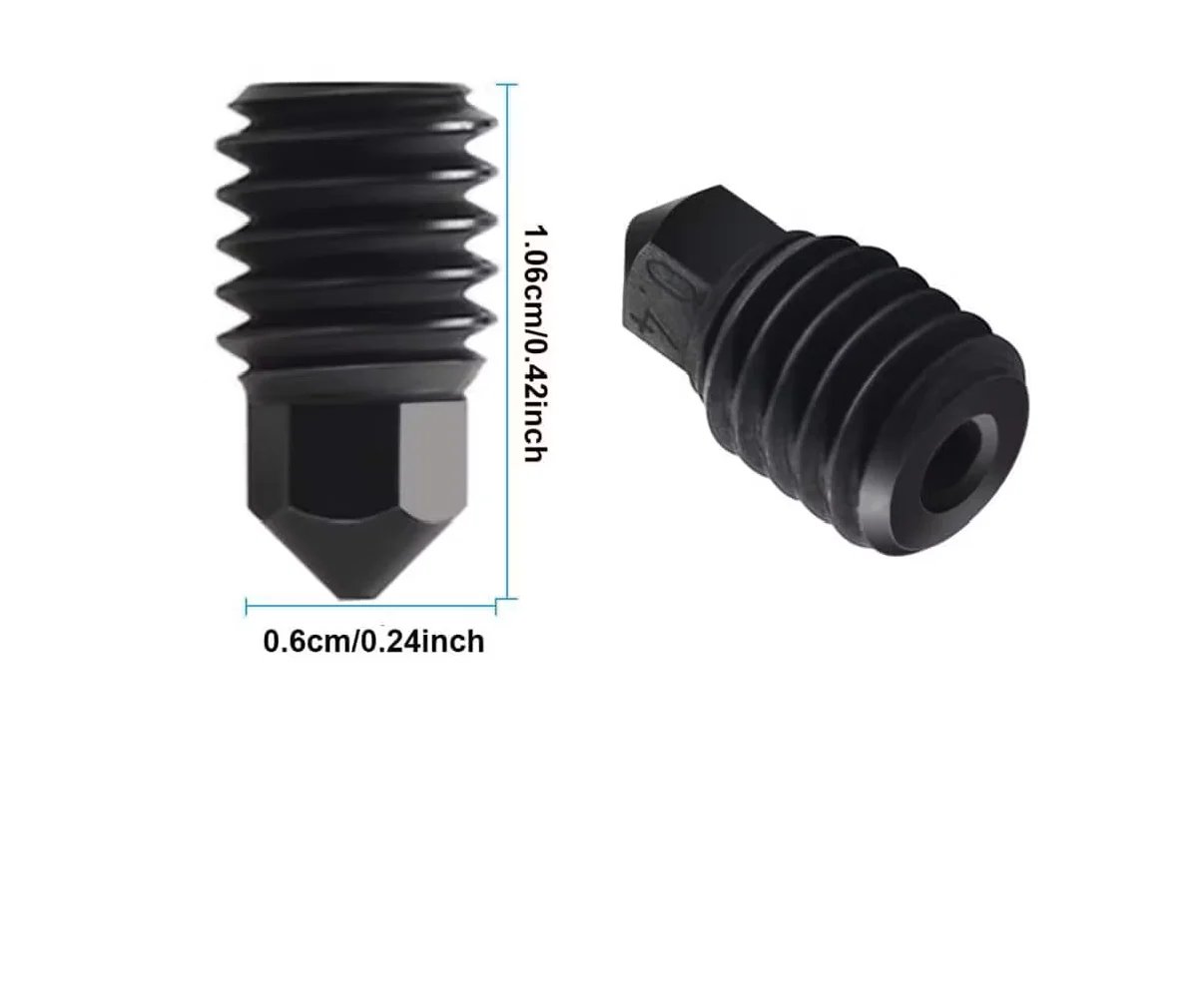 Buy 0.4mm Bambulab Hardened Steel Nozzle for X1C, P1S Filament for 3D Printer online at best price and delivery in islamabad rawalpindi lahore peshawar faisalabad karachi hyderabad quetta wah taxila multan sialkot mardan Pakistan