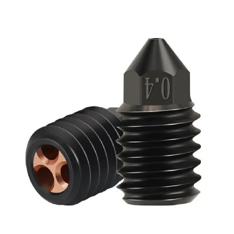 Buy 0.4mm CHT Hardened Steel Nozzle for X1C, P1S Filament for 3D Printer online at best price and delivery in islamabad rawalpindi lahore peshawar faisalabad karachi hyderabad quetta wah taxila multan sialkot mardan Pakistan 
