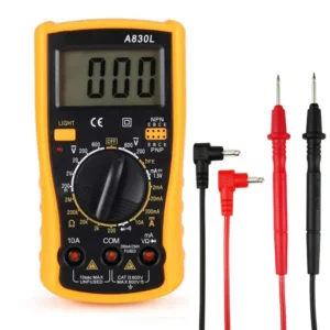 Buy CHY A830L High Quality DMM Digital LCD Display Multimeter online at best price and delivery in islamabad rawalpindi lahore peshawar faisalabad karachi hyderabad quetta wah taxila multan sialkot mardan Pakistan 