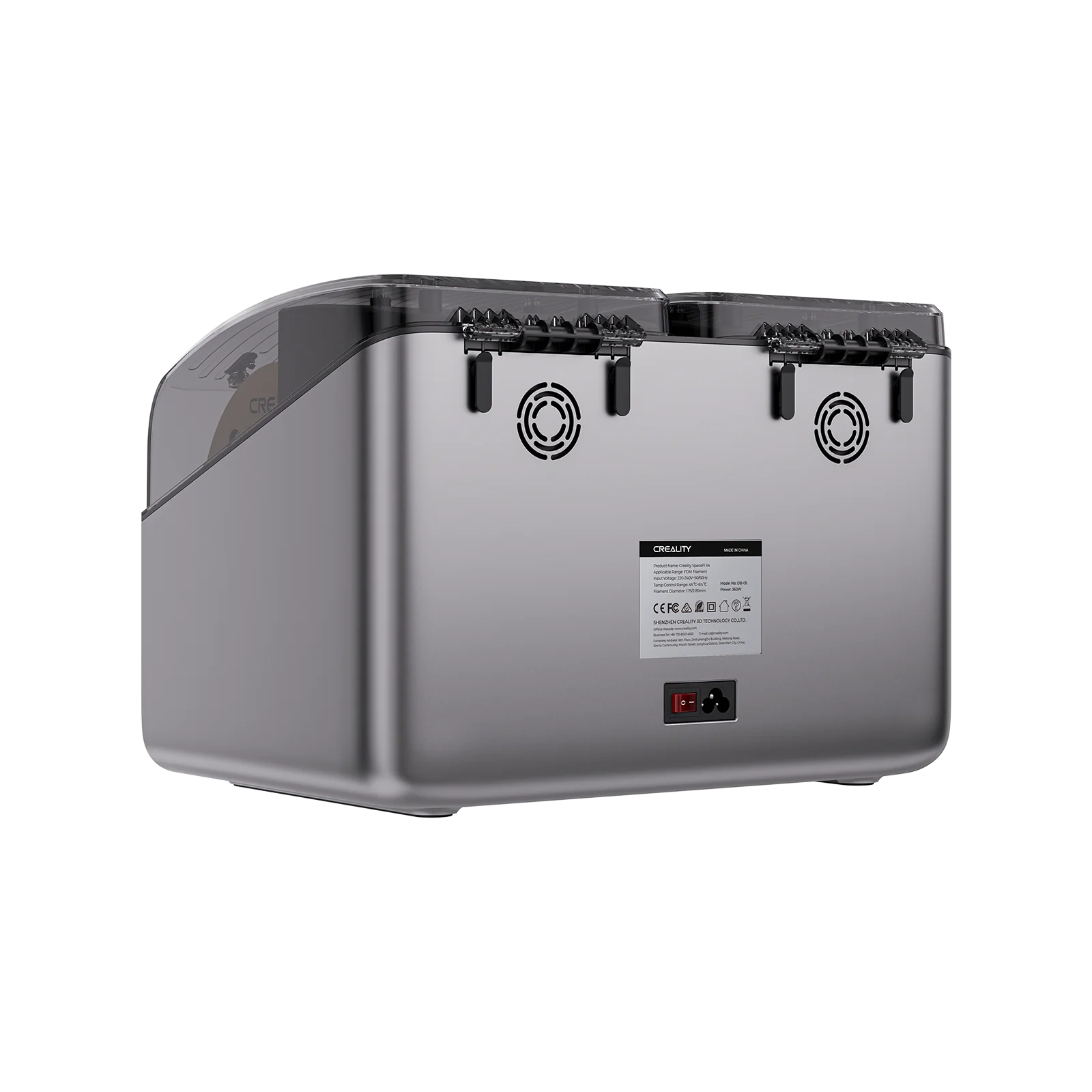 Buy Creality Space PI X4 Filament Dryer Plus Dual 3D Printer Filament Dehydrator Storage Box online at best price and delivery in islamabad rawalpindi lahore peshawar faisalabad karachi hyderabad quetta wah taxila multan sialkot mardan Pakistan